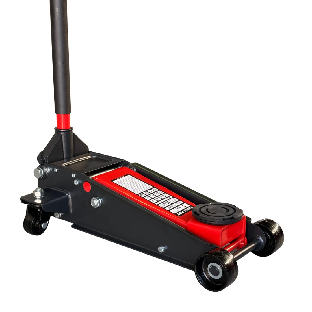 3 Ton Trolley Jack + FREE 3 Ton Trestles & Fender Covers