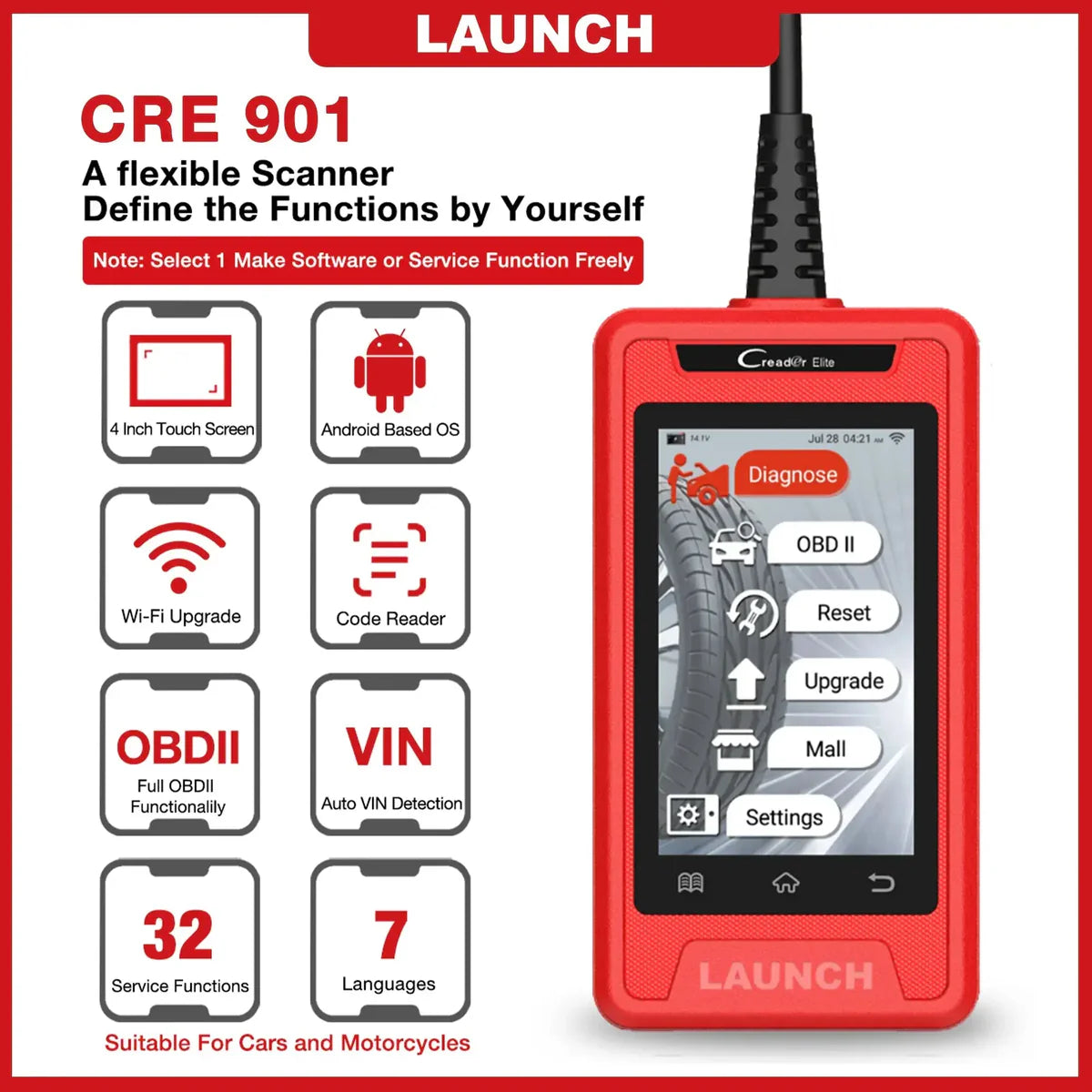 Launch CRE 901 Elite