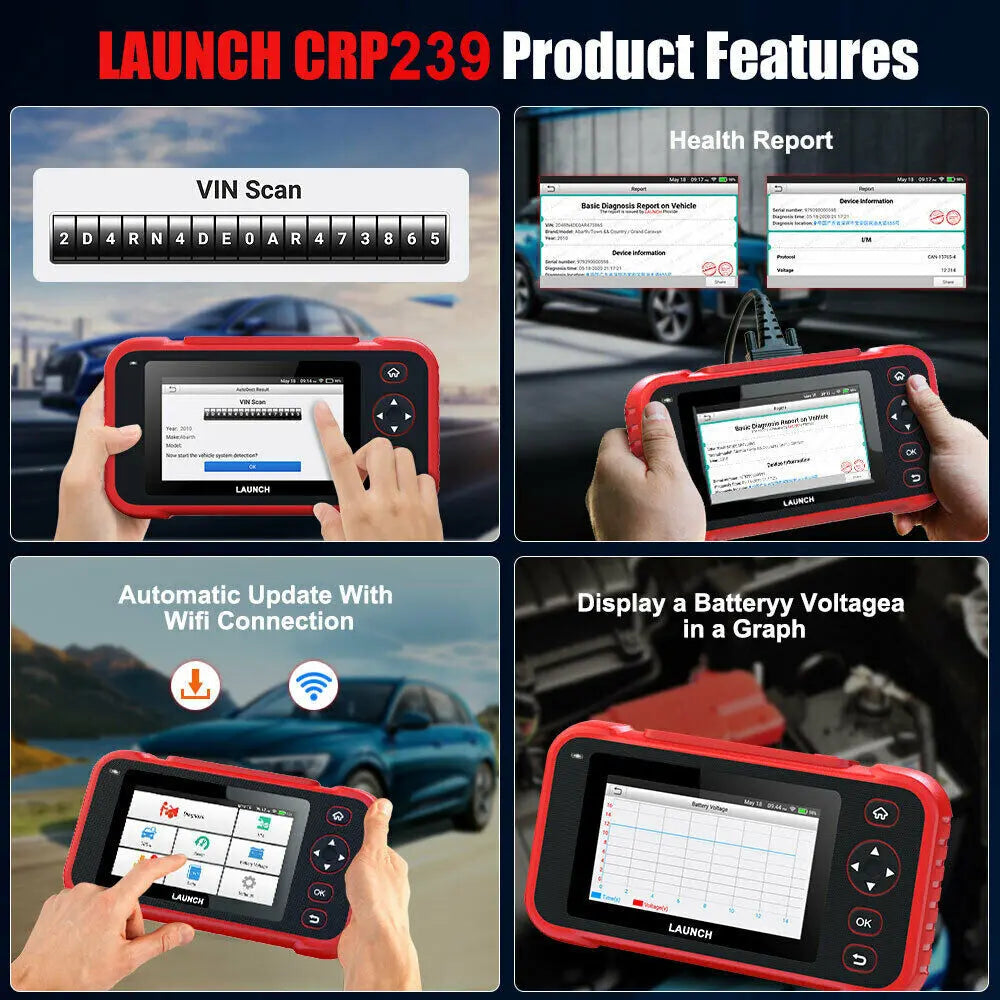 Launch CRP 239 Diagnostic Tool
